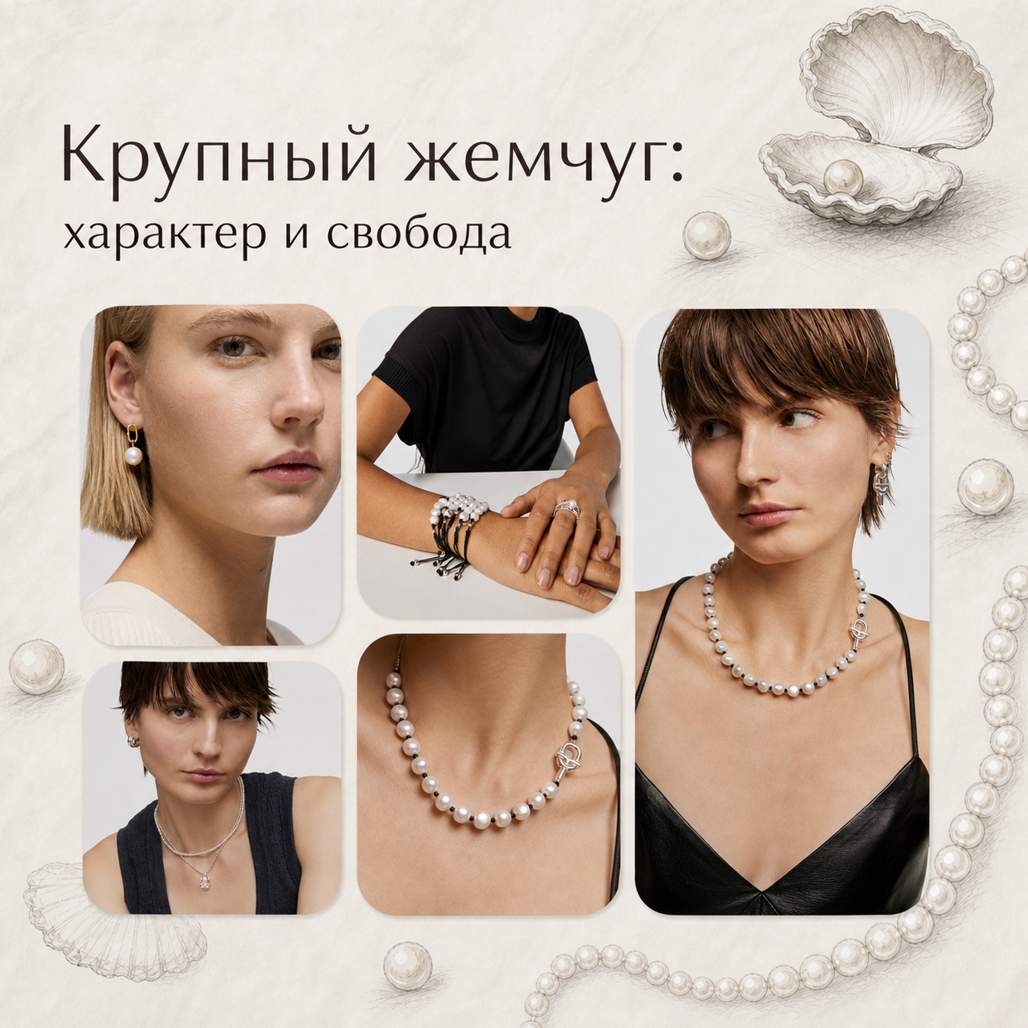 Жемчуг в украшениях TOUS: от классики до XXS