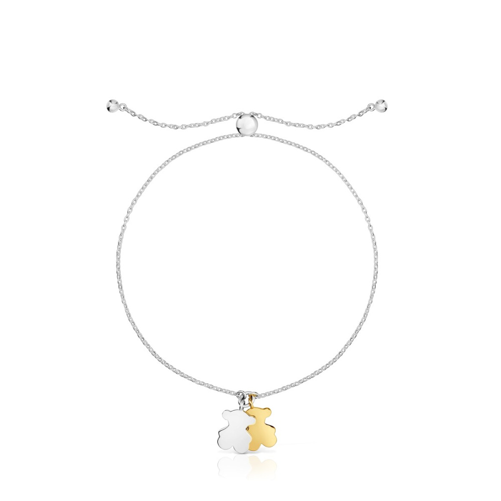 Браслет из серебра и вермеля фото 3