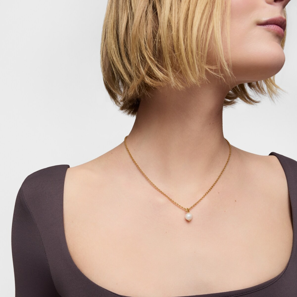 Кулон Medallions из вермеля с жемчугом фото 7