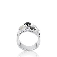 Кольцо из серебра с камнями