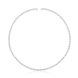 Колье Hold Oval из серебра