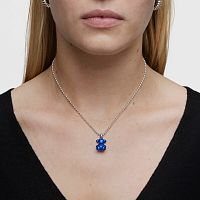 Кулон Bold Bear из стали с синим покрытием