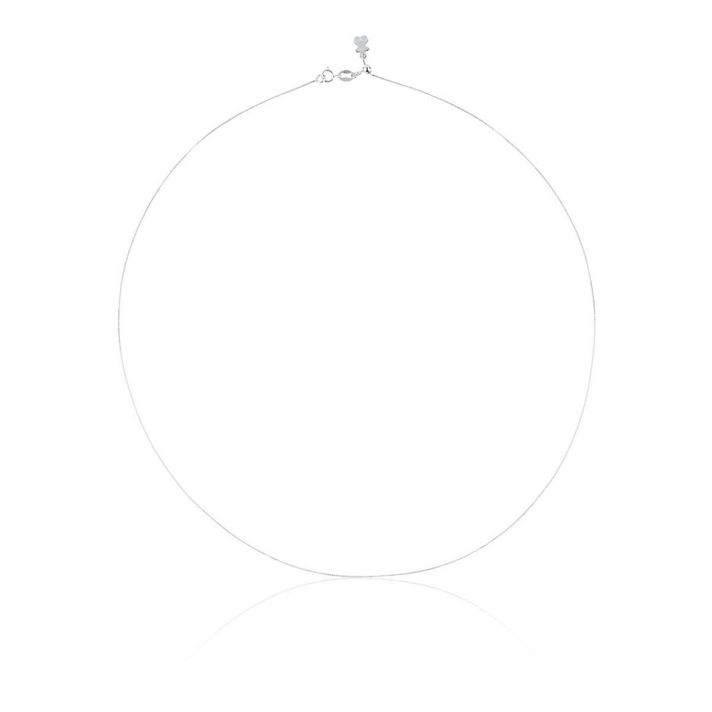 Цепь TOUS Chain из белого золота, 45 см 