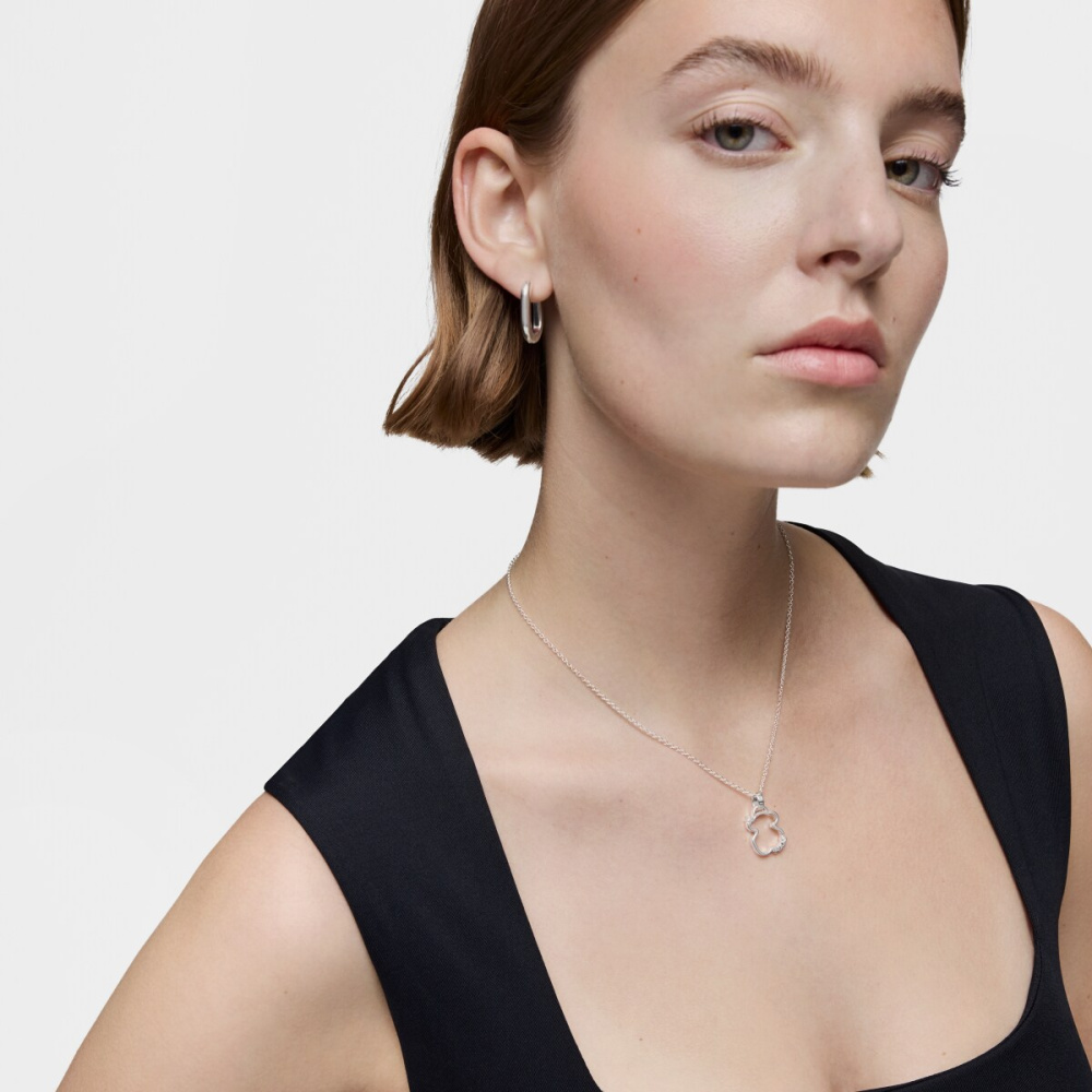 Кулон на цепи из серебра фото 7