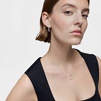 Кулон на цепи из серебра