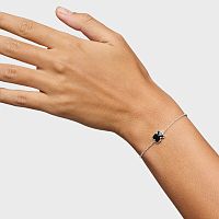 Браслет Icon Color из серебра с ониксом