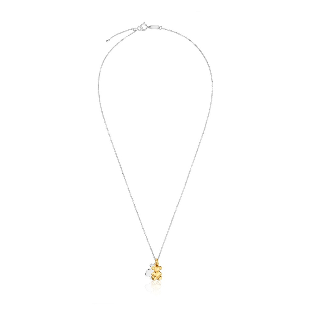 Колье из серебра и вермеля фото 3