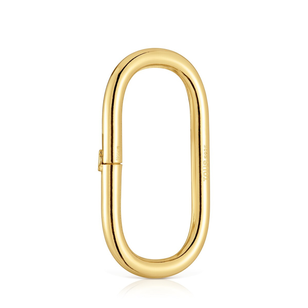 Соединительное кольцо Hold Oval из вермеля фото 4