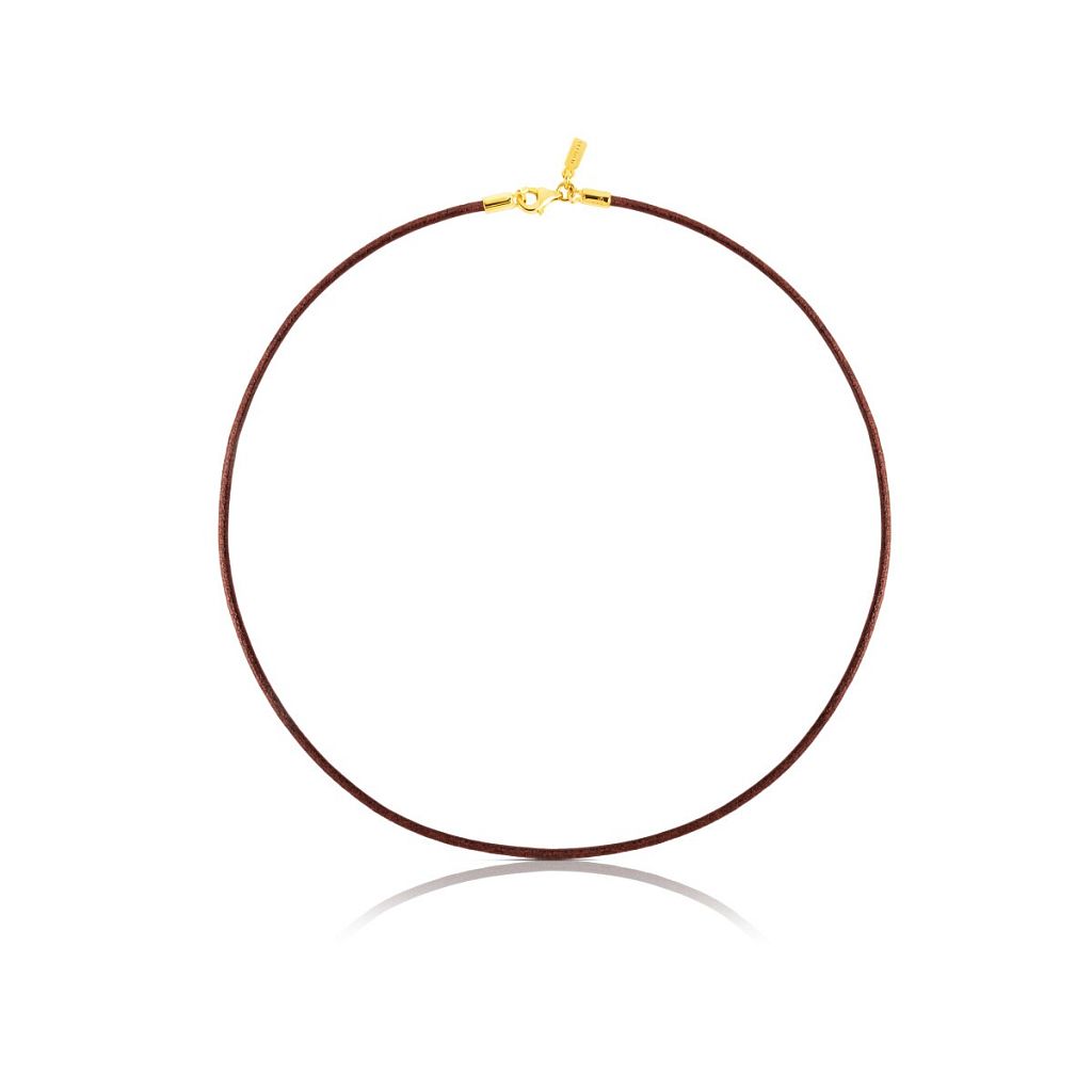 Чокер TOUS Chokers из коричневой кожи, 40 см 