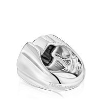 Кольцо из серебра с ониксом