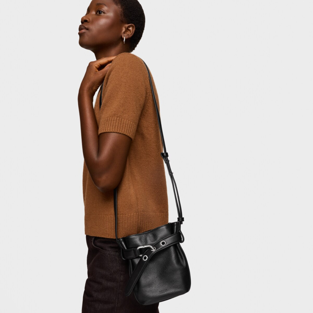 Сумка кросс-боди Hold из натуральной кожи фото 6