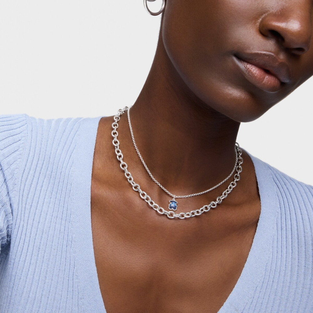 Колье из серебра фото 6