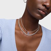 Колье из серебра