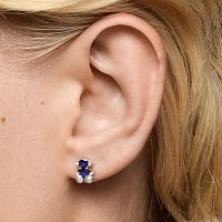 Серьги из серебра