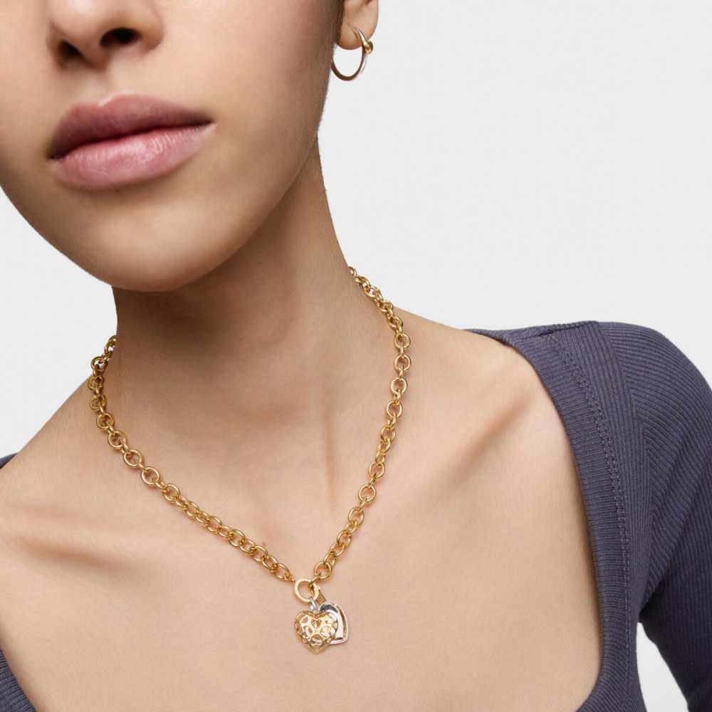 Кулон Medallions из серебра и вермеля фото 7