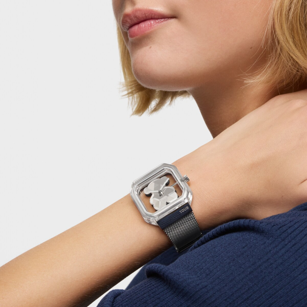 Часы D-Bear Party c браслетом из стали фото 5