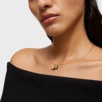 Подвеска 1950 из золота с черным ониксом