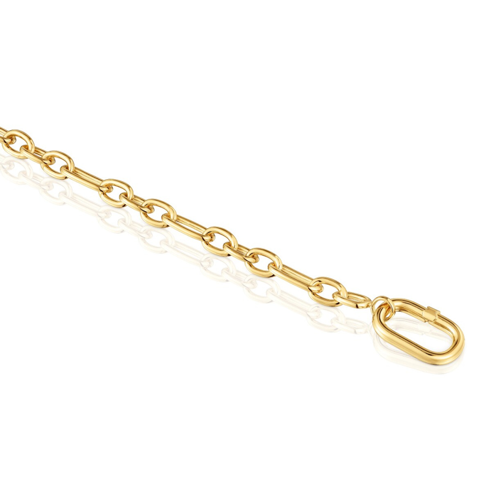 Браслет Hold Oval из вермеля фото 4
