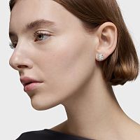 Серьги Icon Color из серебра с перламутром