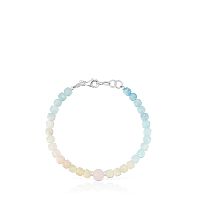 Браслет Basics Colors из серебра с натуральными камнями