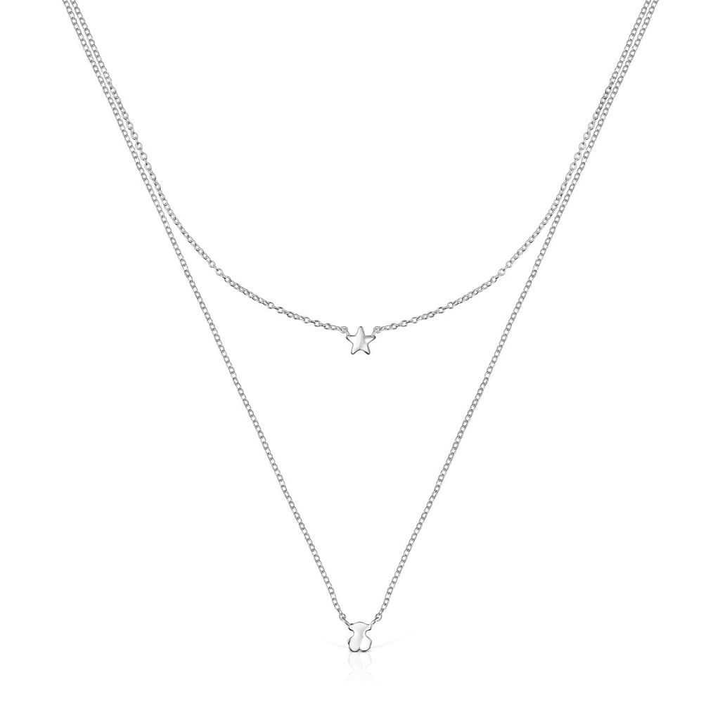 Сет колье из серебра