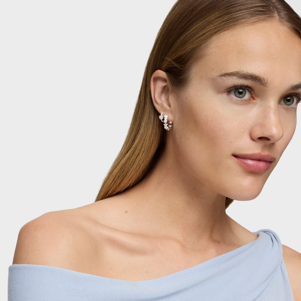 Серьги-кольца из серебра фото 8