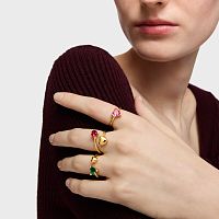 Кольцо Garden Of Love LGG из вермеля с рубином