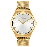 Часы Karat Round Mesh из стали с IPG-покрытием