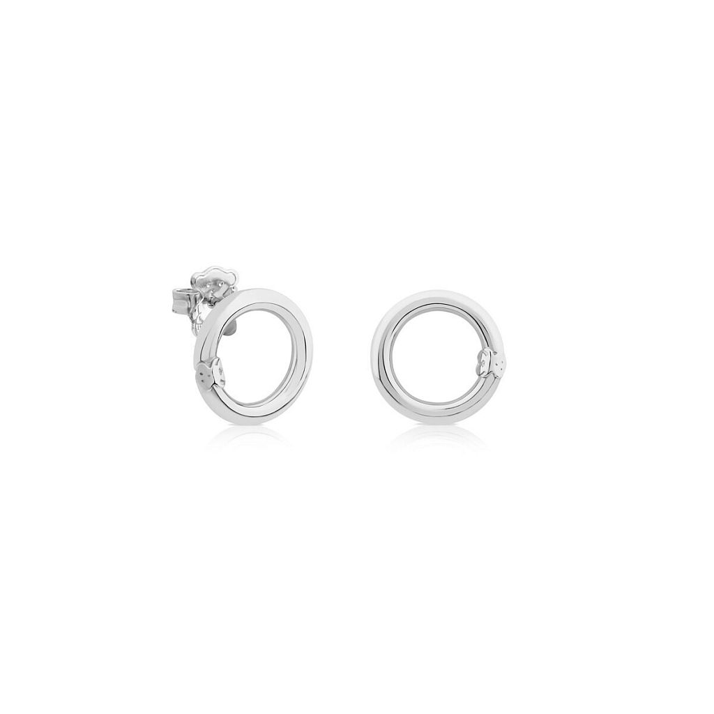 Серьги Hold из серебра, 16мм