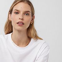 Серьги Basics из вермеля