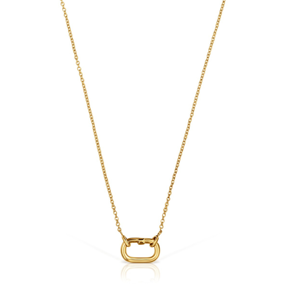 Колье Hold Oval из вермеля фото 2