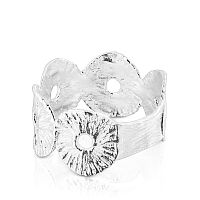 Серебрянное кольцо TOUS Wicker