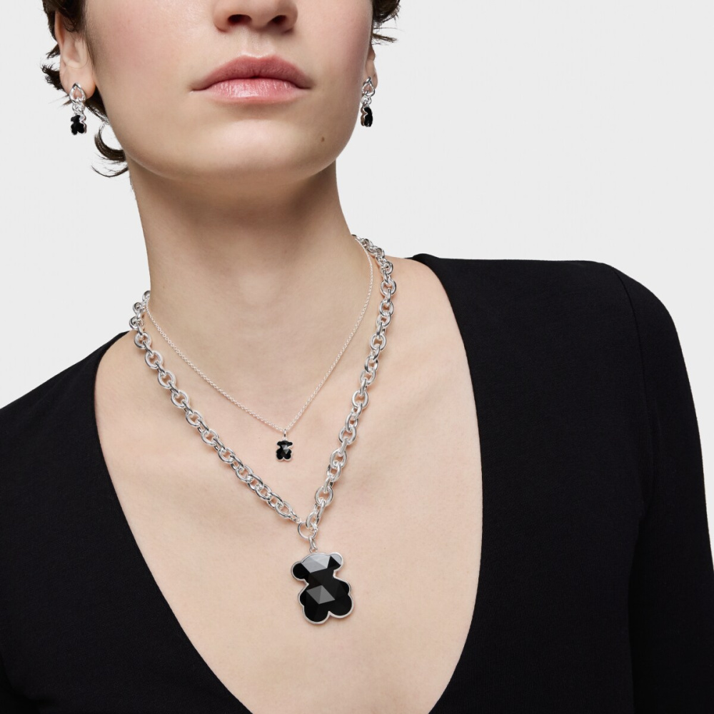 Кулон Icon Color из серебра с ониксом фото 5