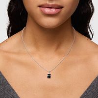 Колье Icon Color из серебра с ониксом