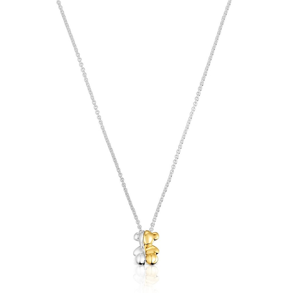 Колье из серебра и вермеля