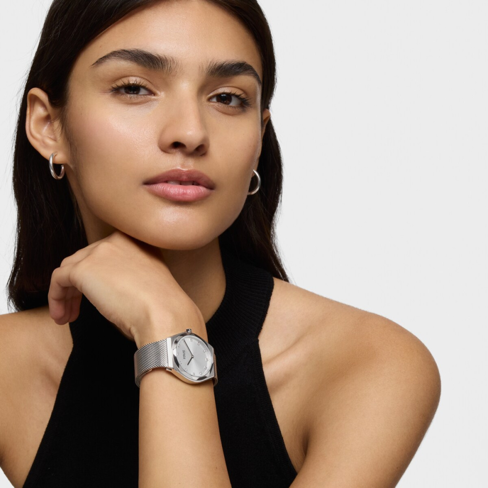 Часы Karat Round Mesh из стали фото 5