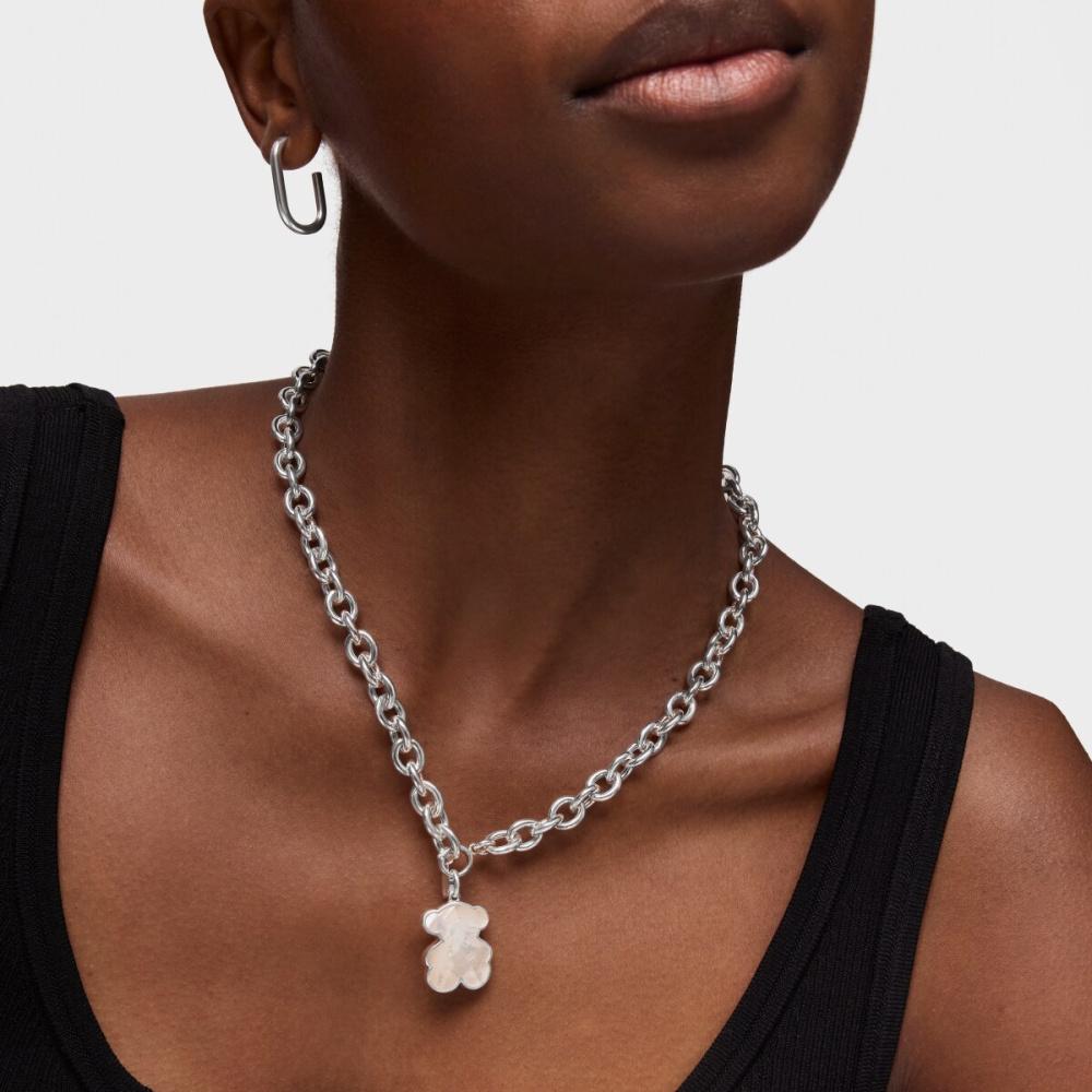 Кулон Icon Color из серебра с перламутром фото 7