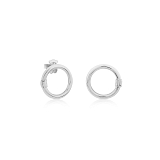 Серьги Hold из серебра, 20 мм