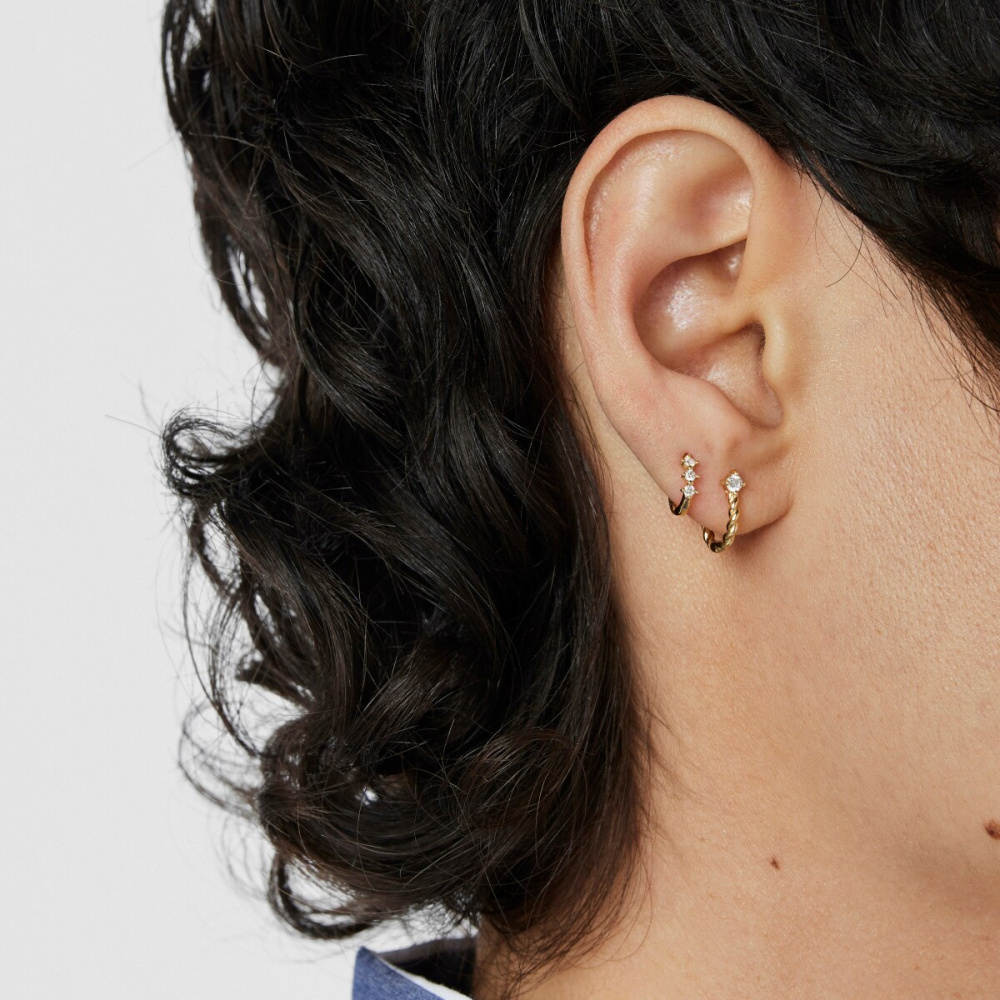 Моносерьга Les Classiques из золота с бриллиантами фото 8