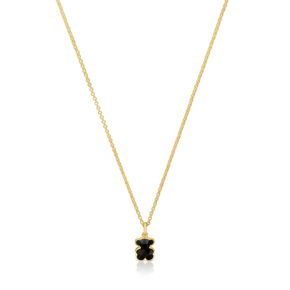  Колье Icon Color из вермеля с ониксом фото 2