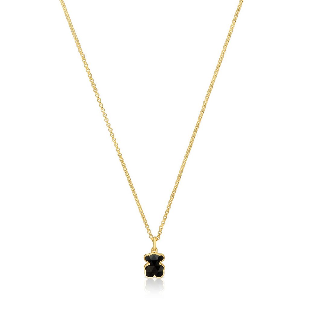  Колье Icon Color из вермеля с ониксом