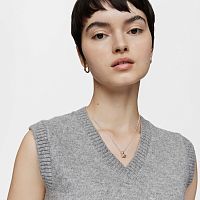 Колье из серебра и вермеля