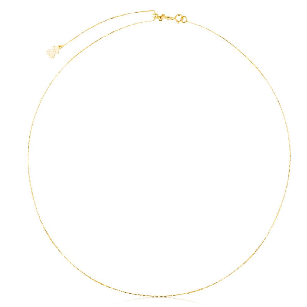 Цепь TOUS Basics из золота, 45 см