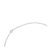 Колье-чокер TOUS Chain из разных рельефных колец из серебра, 35 см.