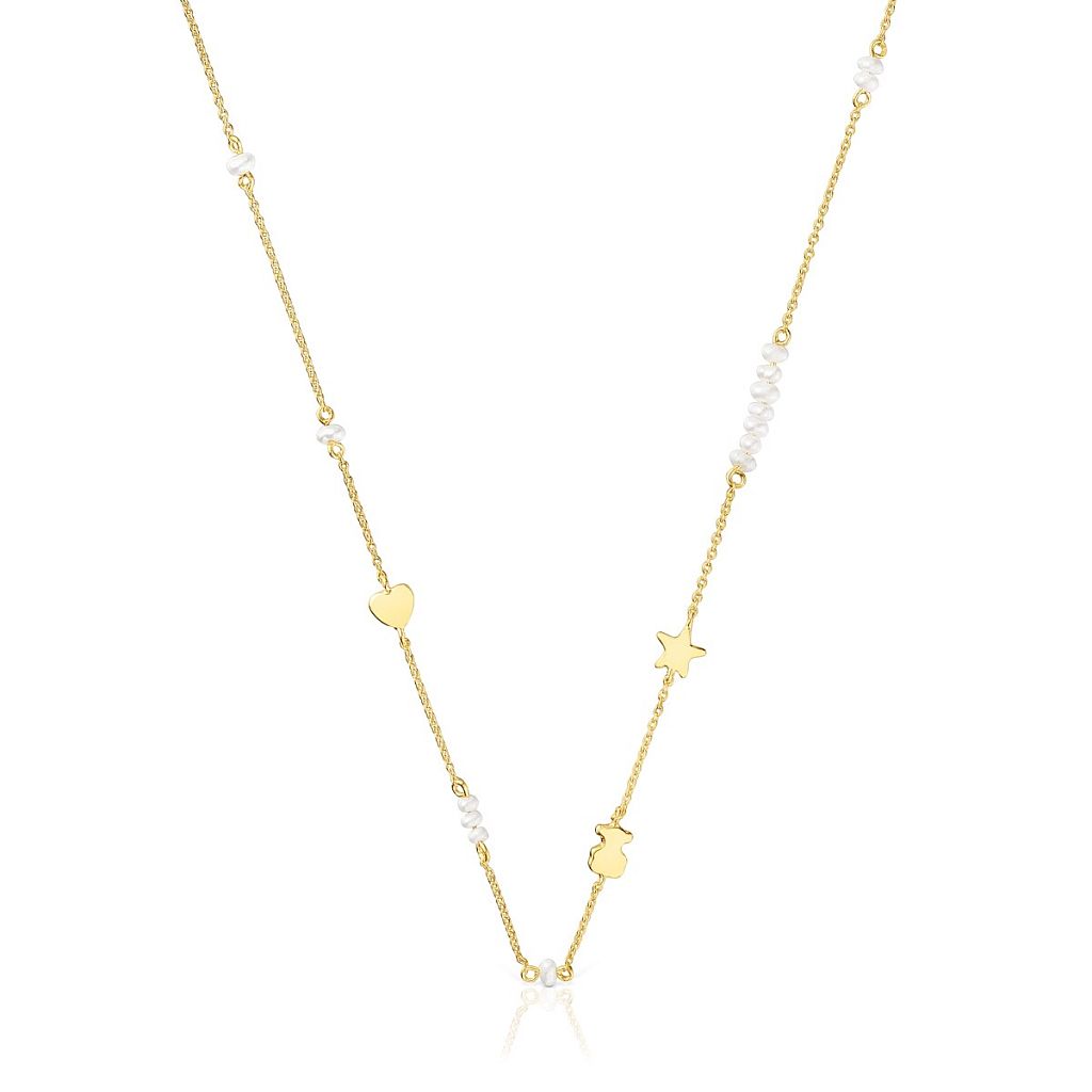 Колье Sweet Dolls из золота с жемчугом