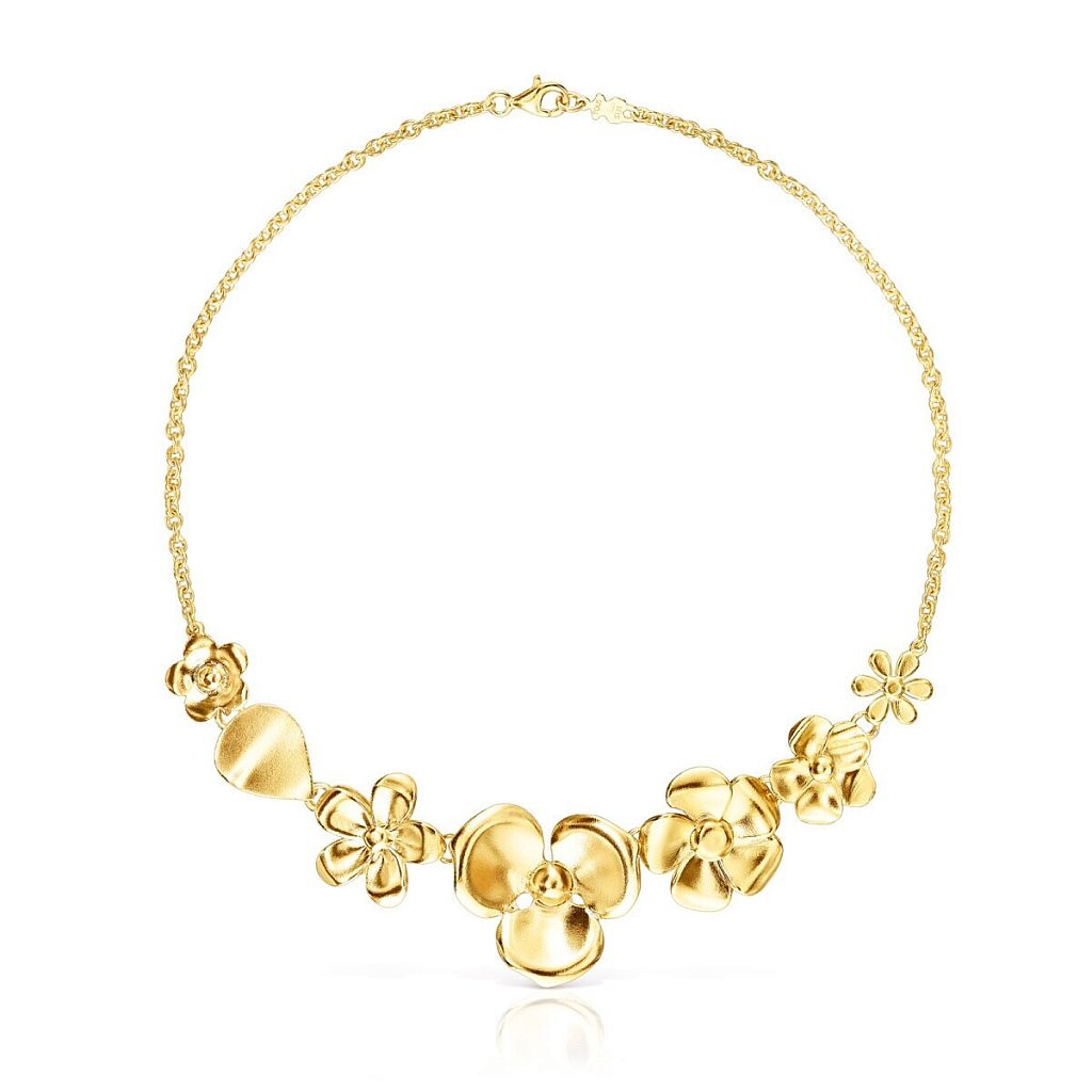 Колье Fragile Nature из вермеля