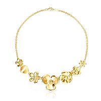 Колье Fragile Nature из вермеля