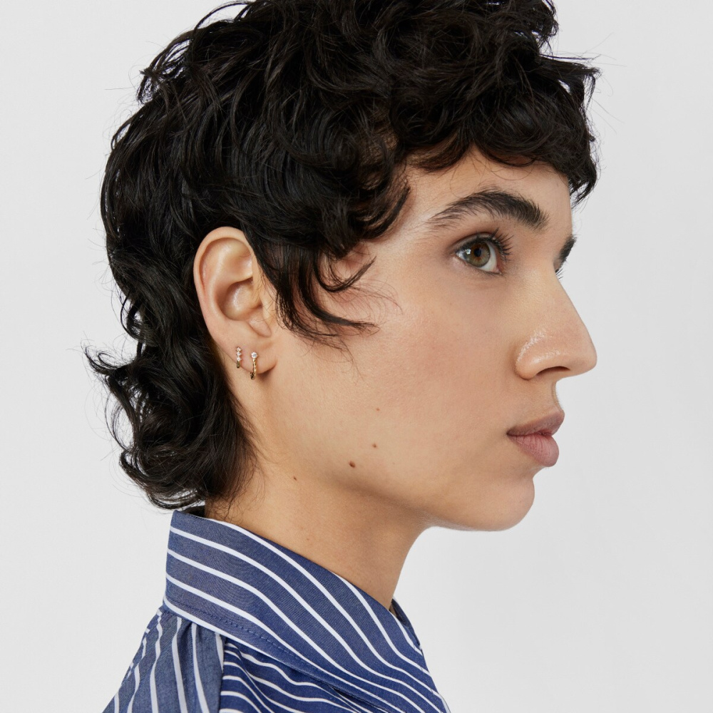 Моносерьга Les Classiques из золота с бриллиантами фото 7