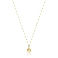 Золотое ожерелье TOUS Iris Motif с бриллиантами
