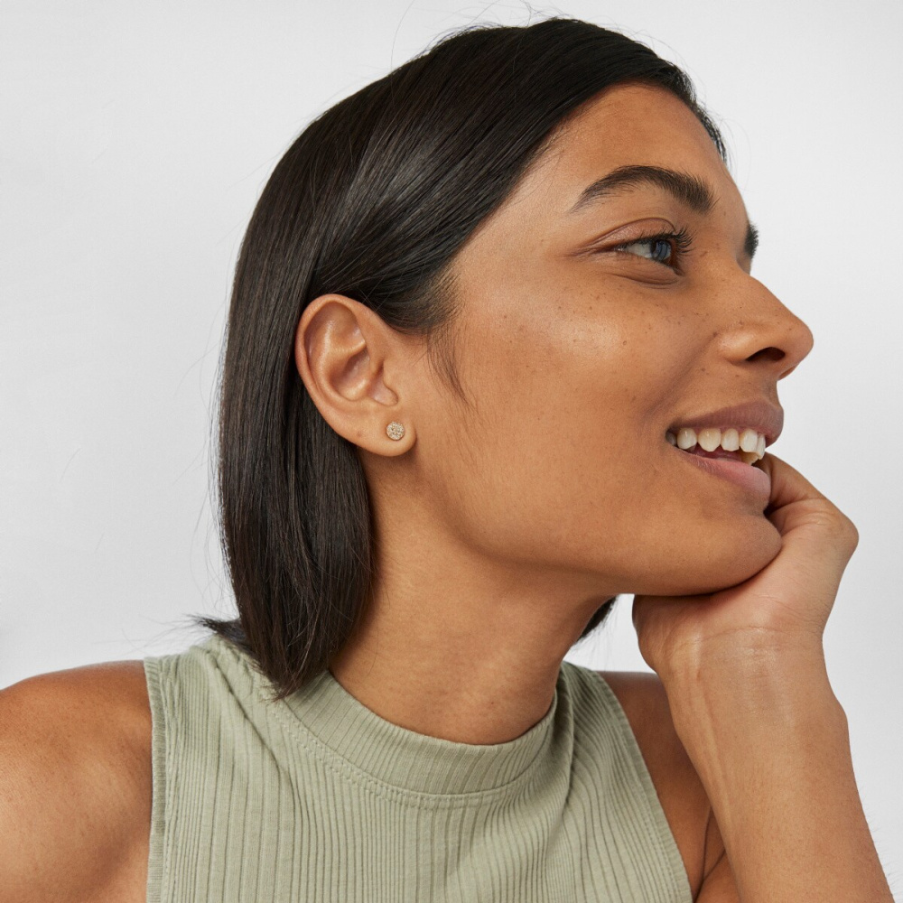 Серьги из золота с бриллиантами фото 5